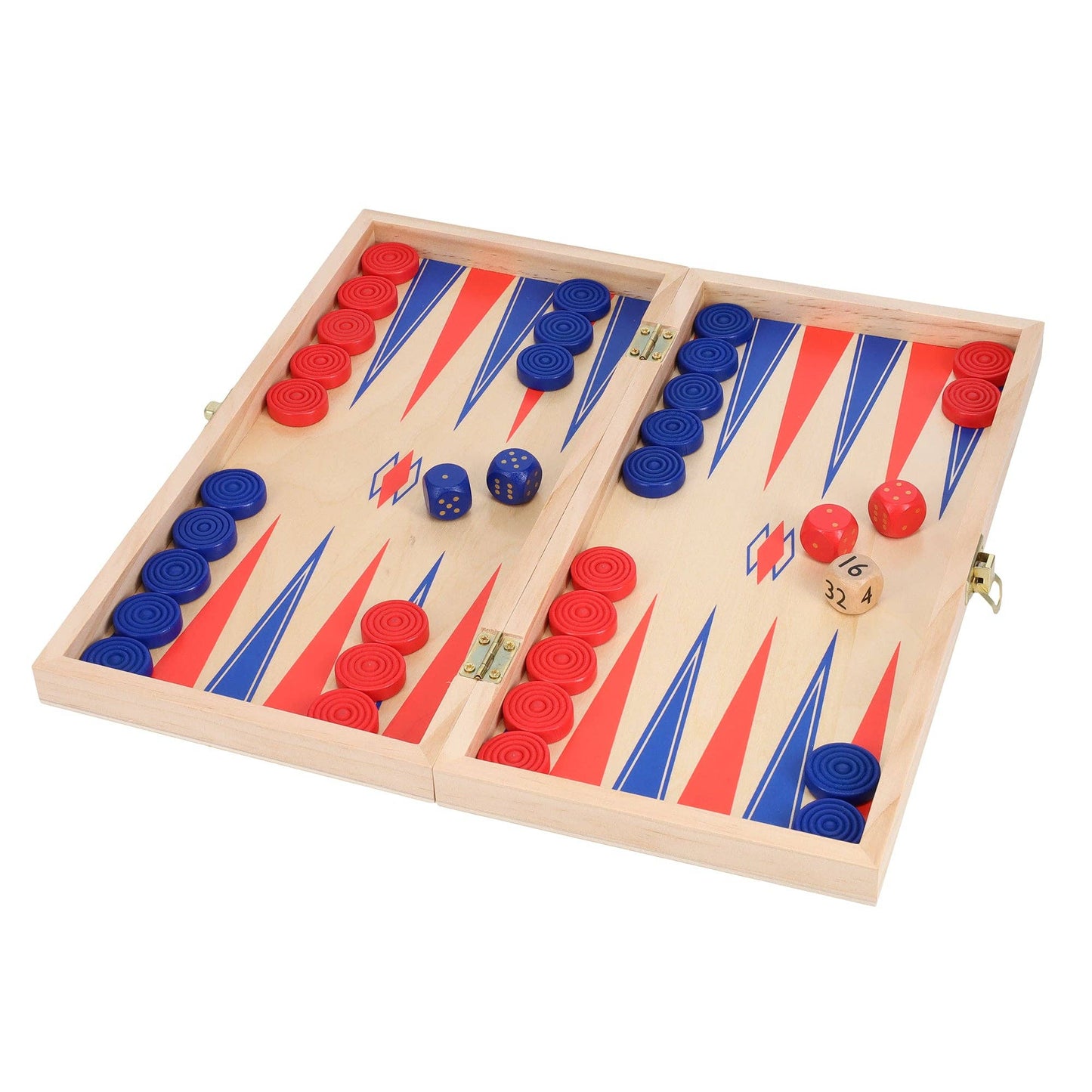 House of Novelties Wooden Backgammon