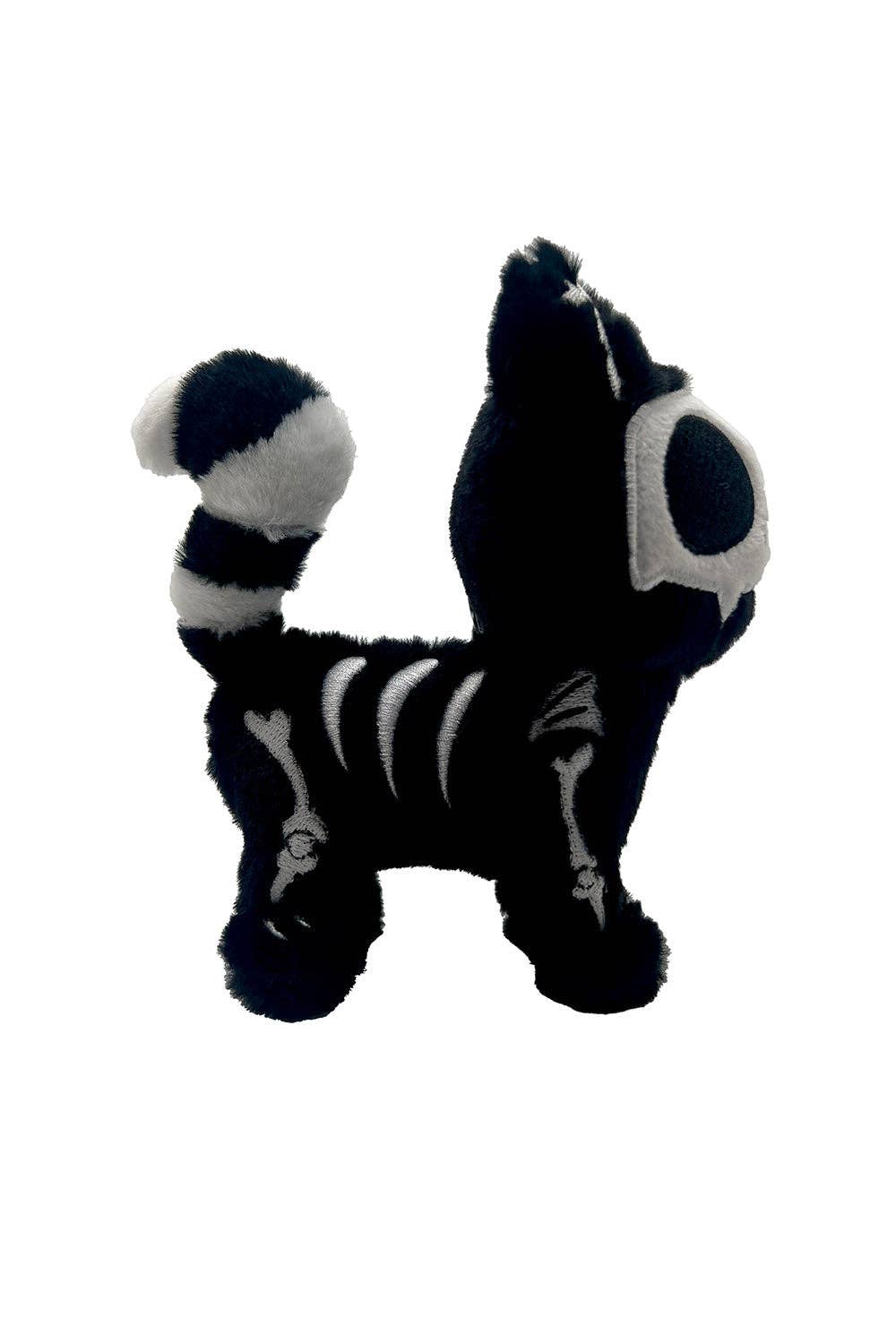 Skelekitty Plush Keychain