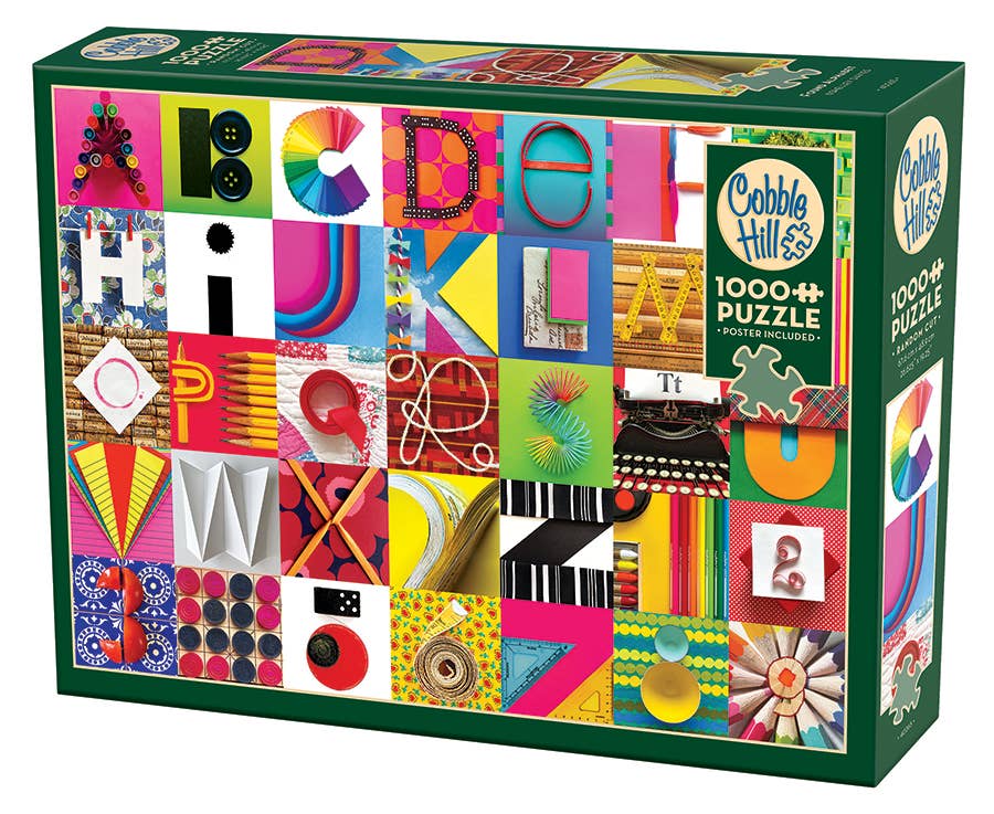 Found Alphabet 1000pc Puzzle