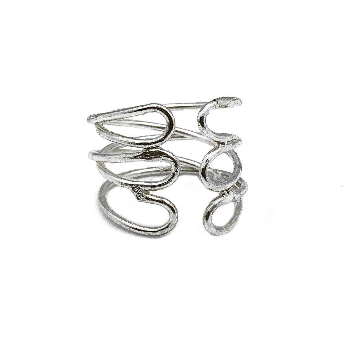 Open Loops Adjustable Ring