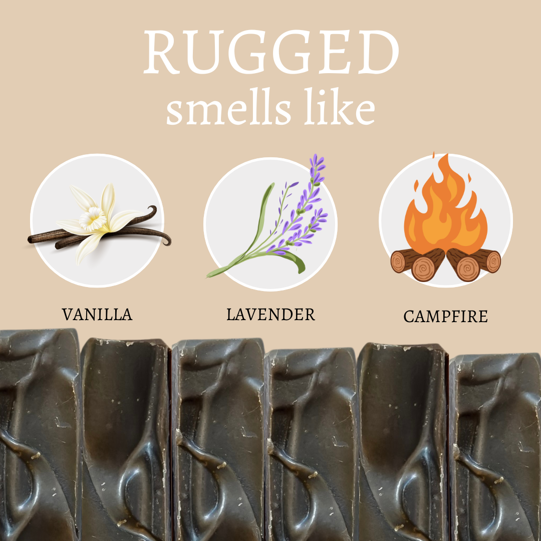 Rugged Vegan Handmade Bar Soap