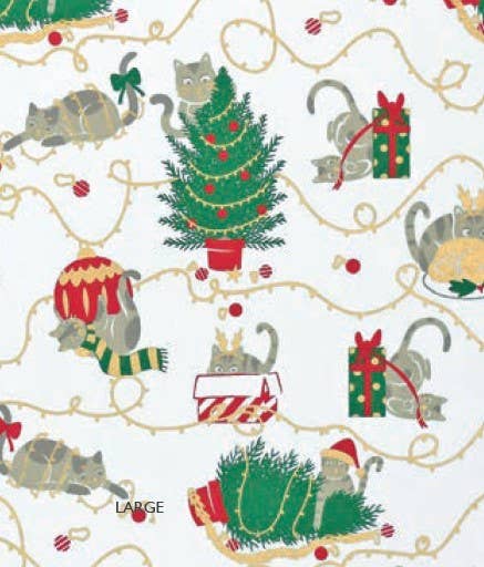 Christmas Cats Wrapping Paper