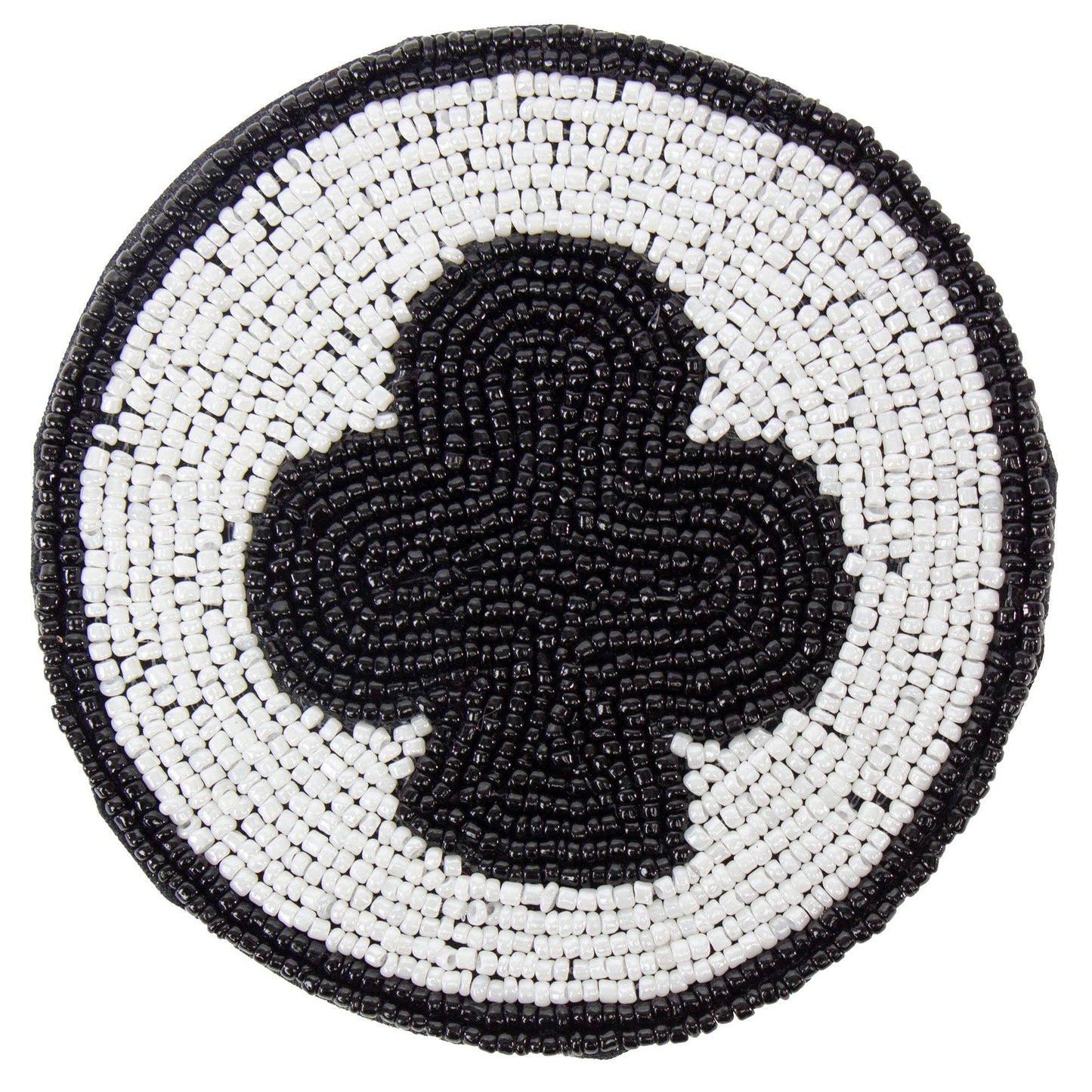 Card Suits Glass Beaded Coasters - Set of 4