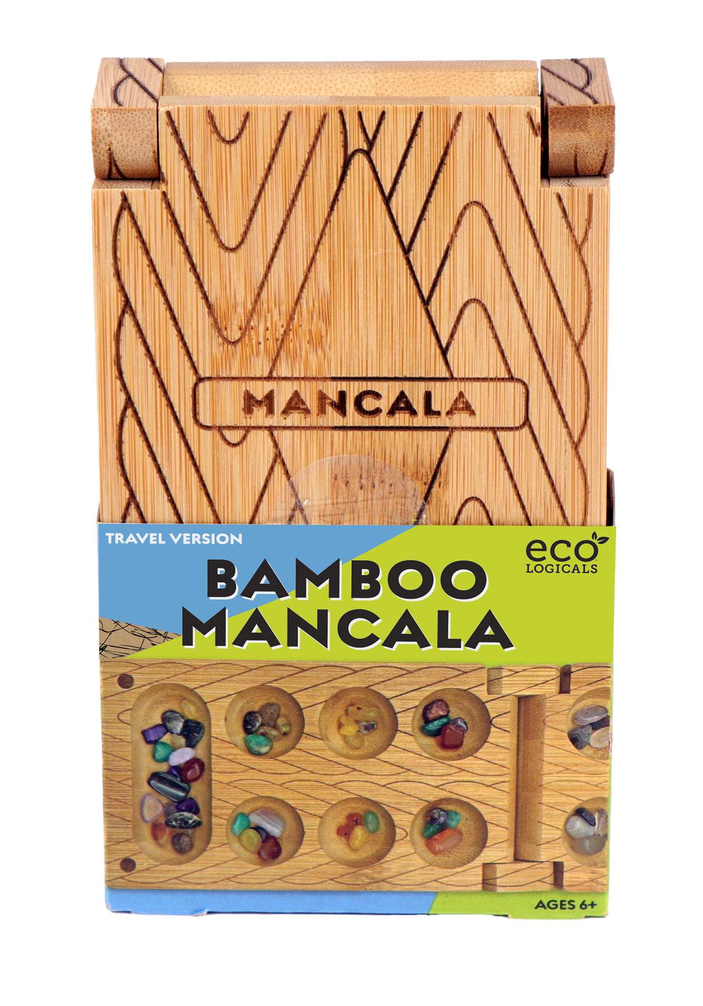 Travel Bamboo Mancala Game