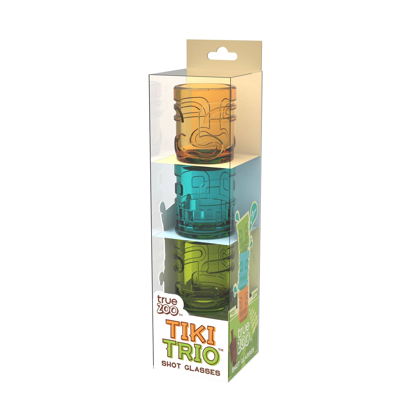 Tiki Trio™ Shot Glasses in Assorted Colors