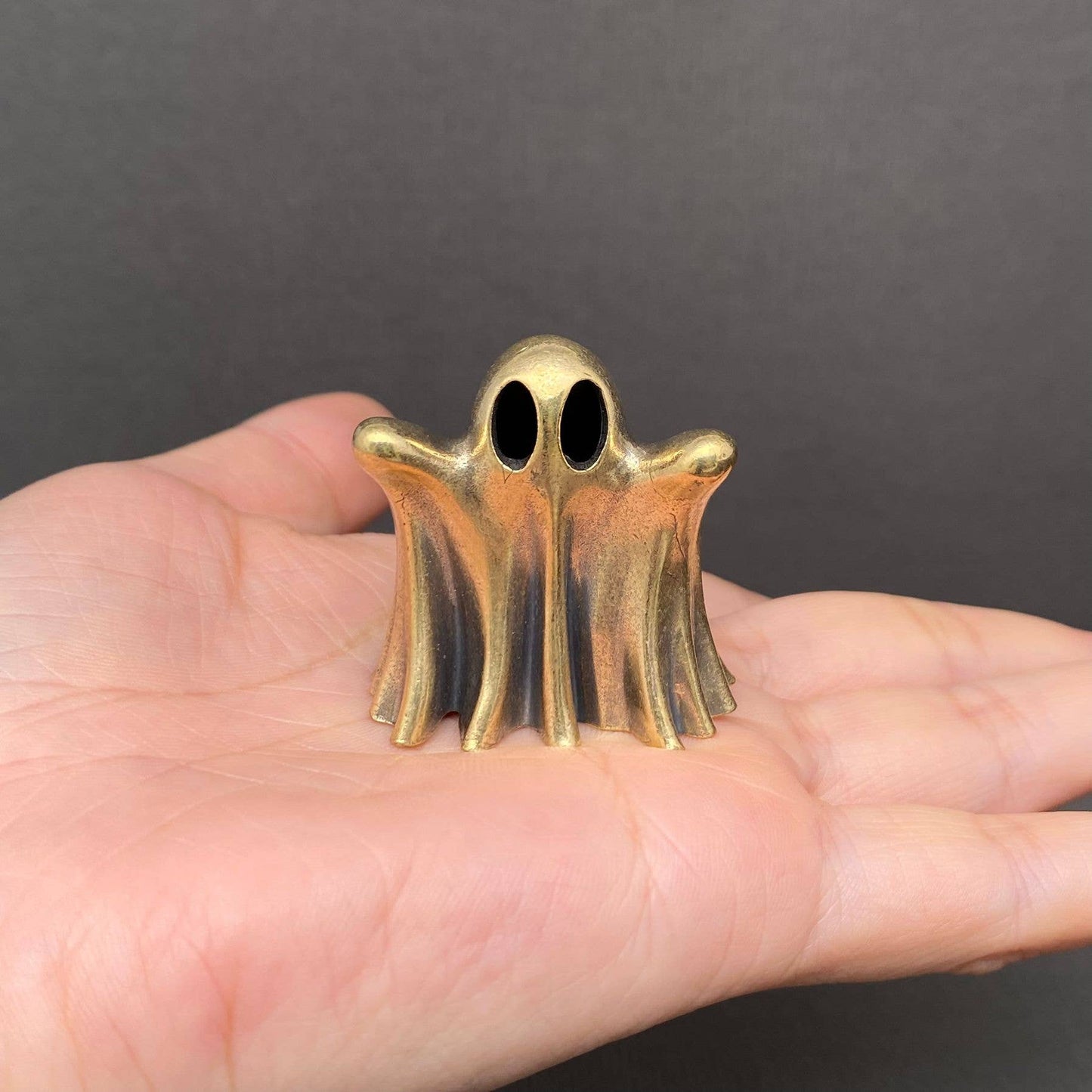 Brass Ghost Figurine
