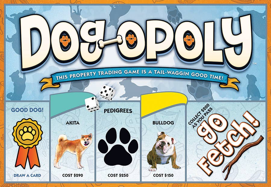 Dog-Opoly Board Game