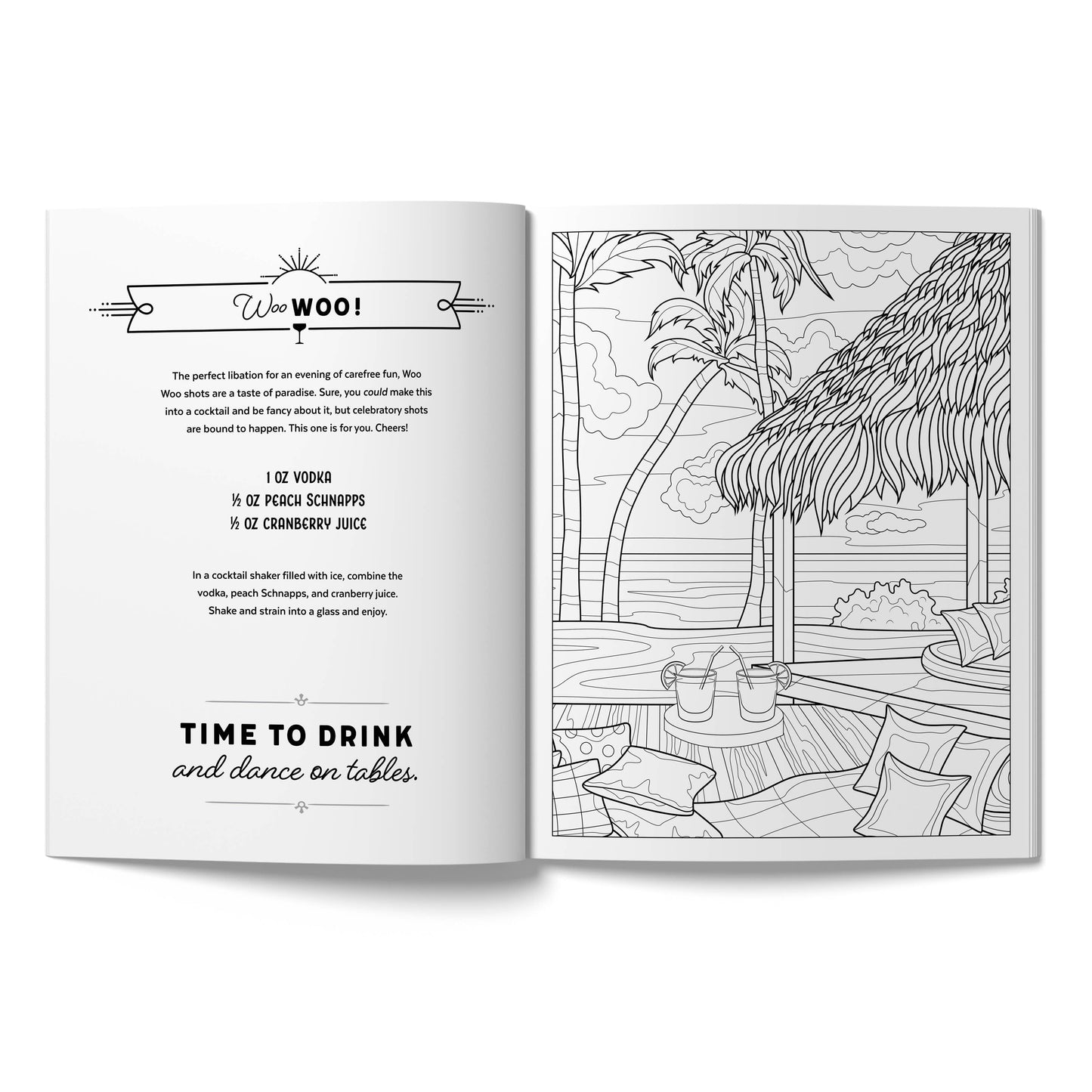 Brass Monkey The Creative Drinker Coloring Book