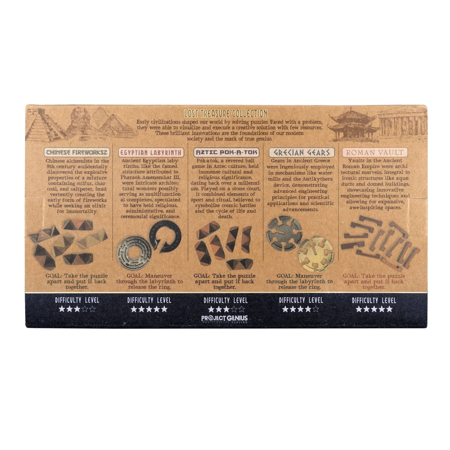 Lost Treasure Brainteaser Puzzle Collection
