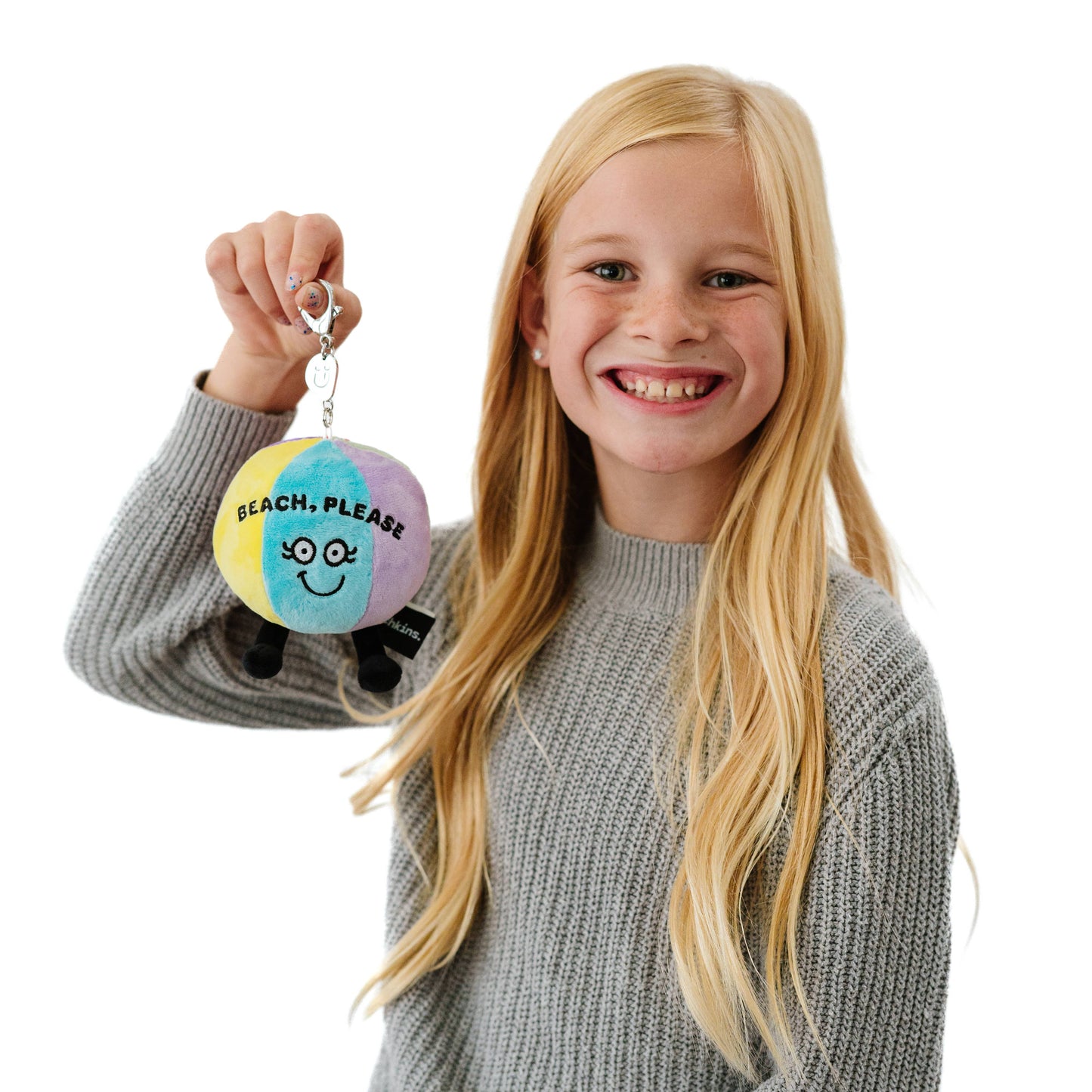 Beach Ball Plush Bag Charm