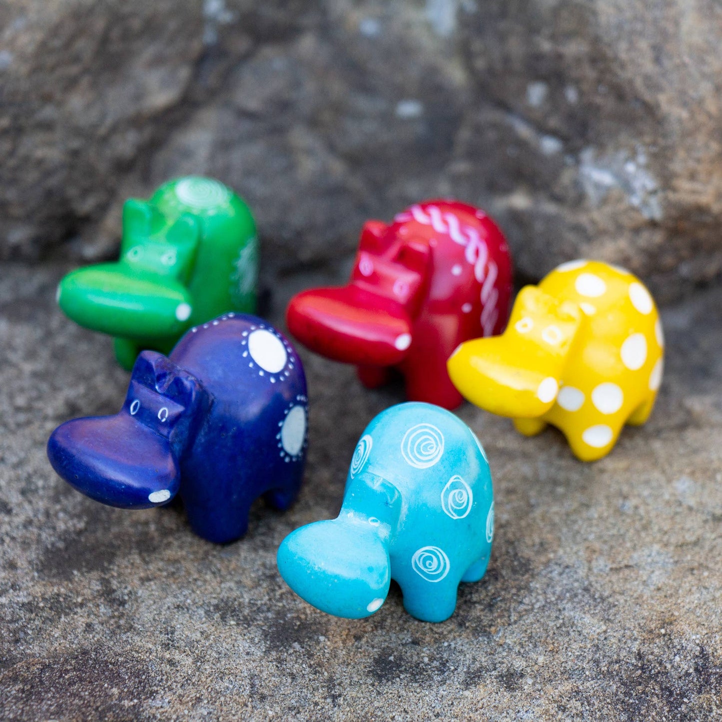 Soapstone Tiny Hippo
