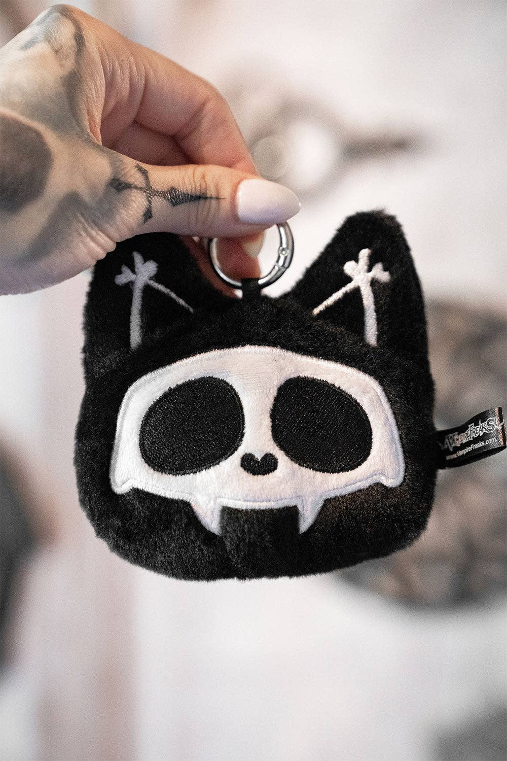 Skelekitty Coin Purse Charm