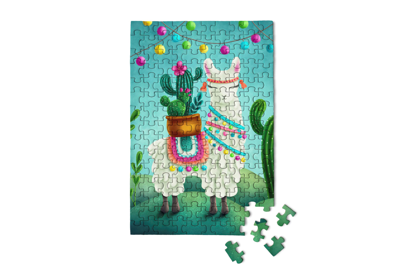 Llama Bama Ding Dong Mini Jigsaw Puzzle