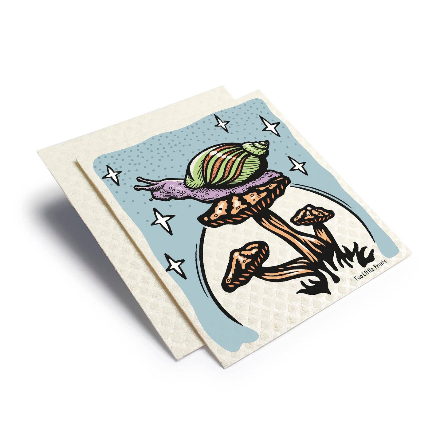 Garden Snail Swedish Dishcloth