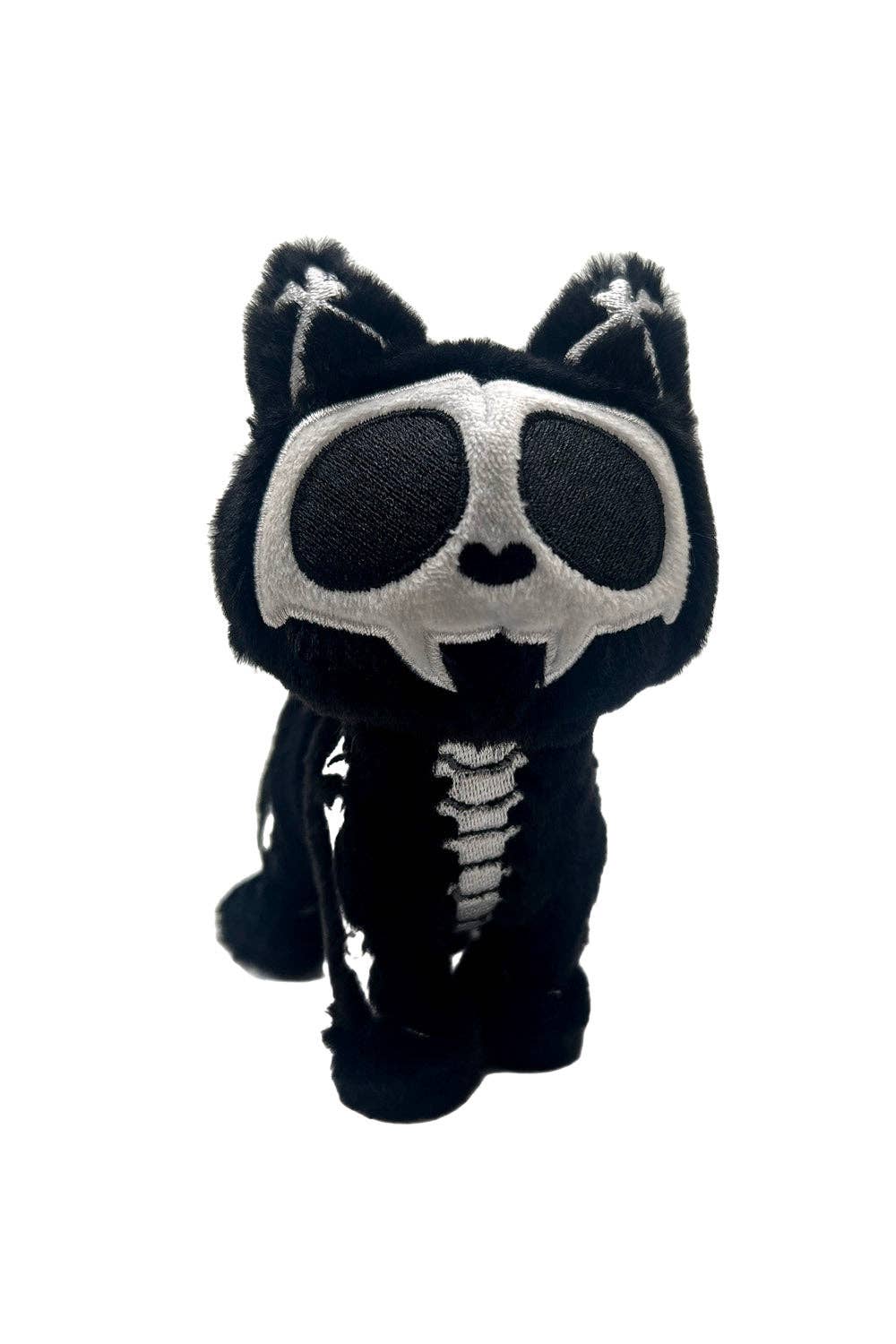 Skelekitty Plush Keychain