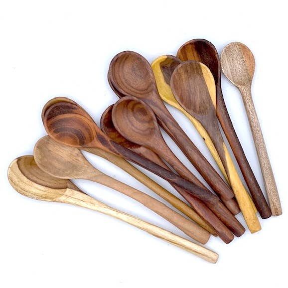 Tropical Hardwood Mini Spoons