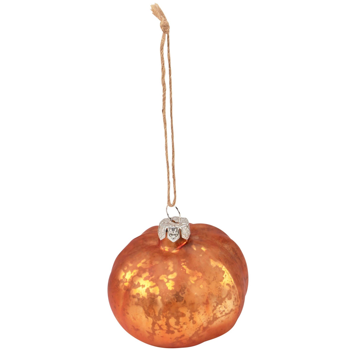 Glass Jack-o-Lantern Ornament