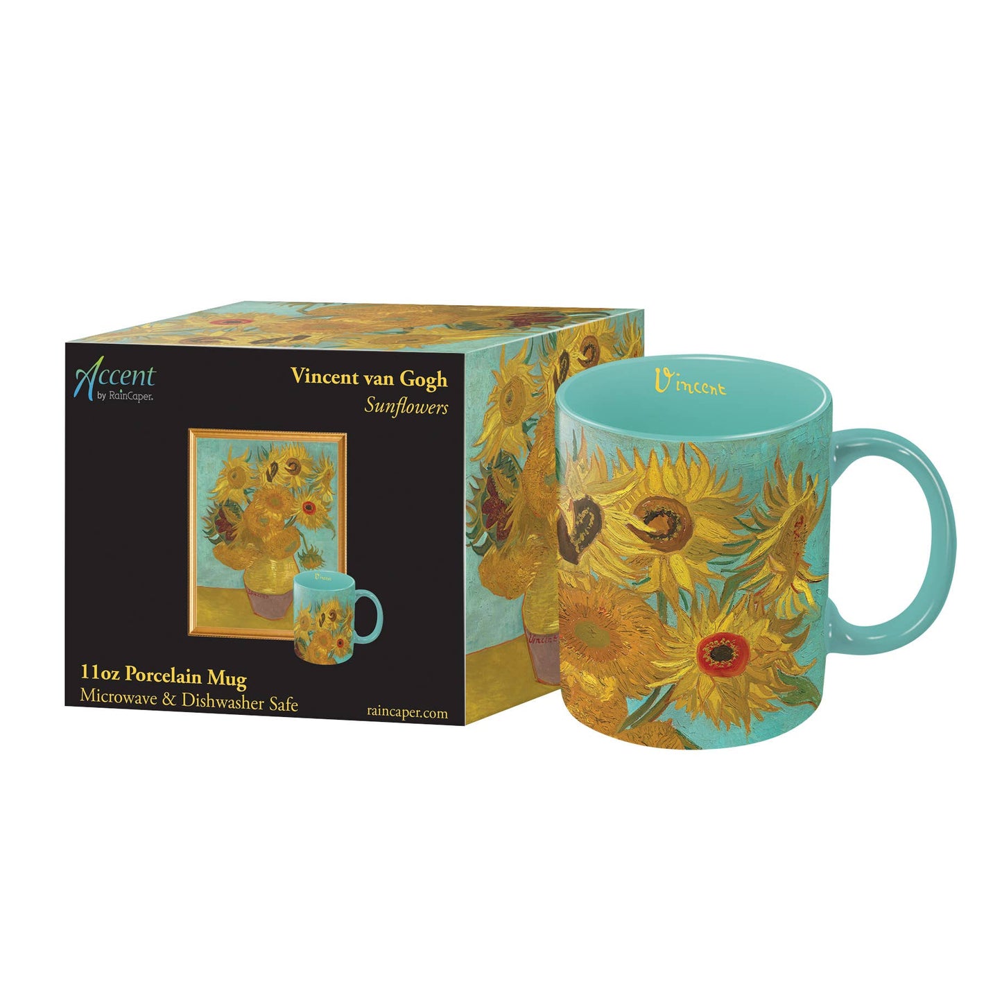 Porcelain Mug - van Gogh Sunflowers