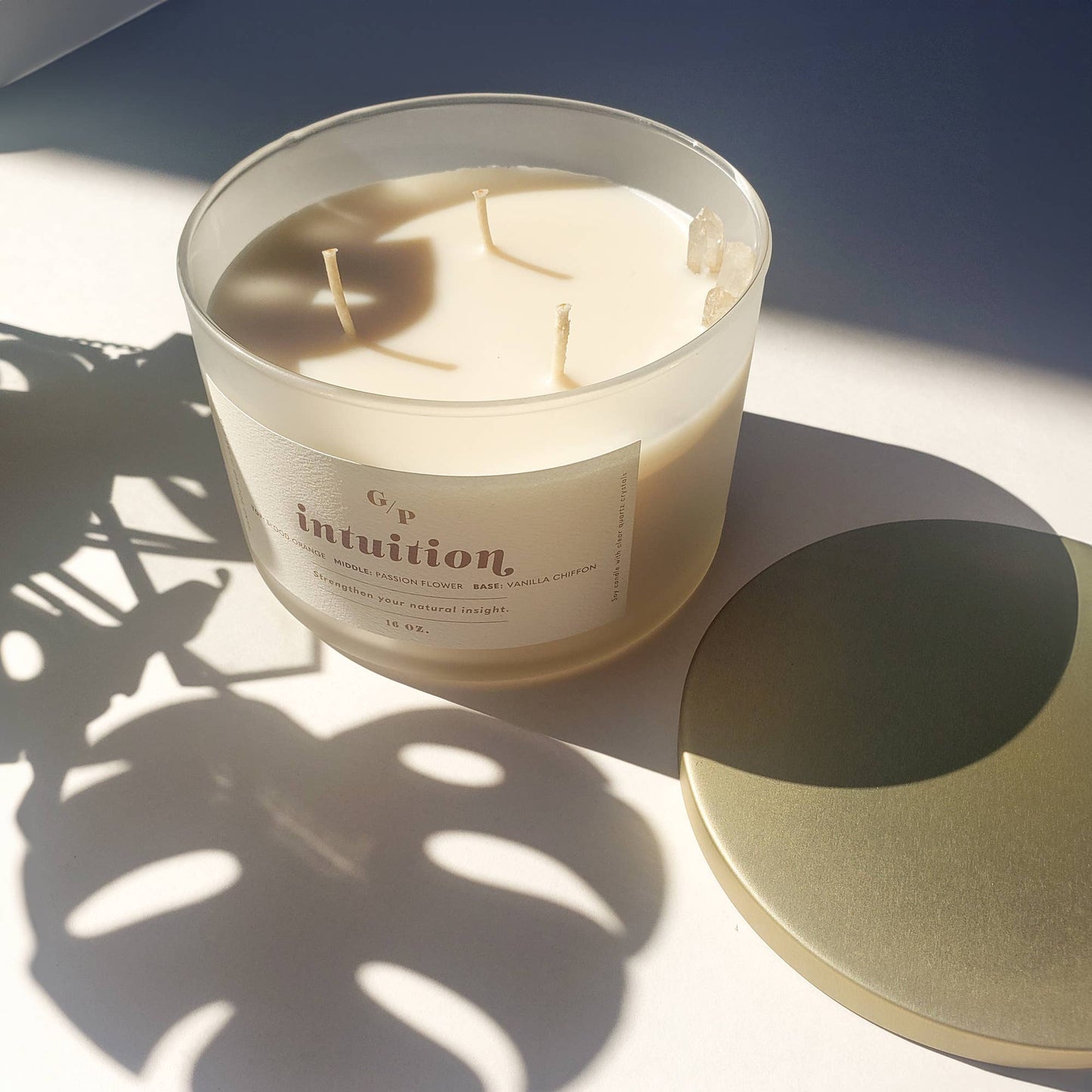 Intuition 16 oz. 3-Wick Ritual Candle (Campari Chiffon)