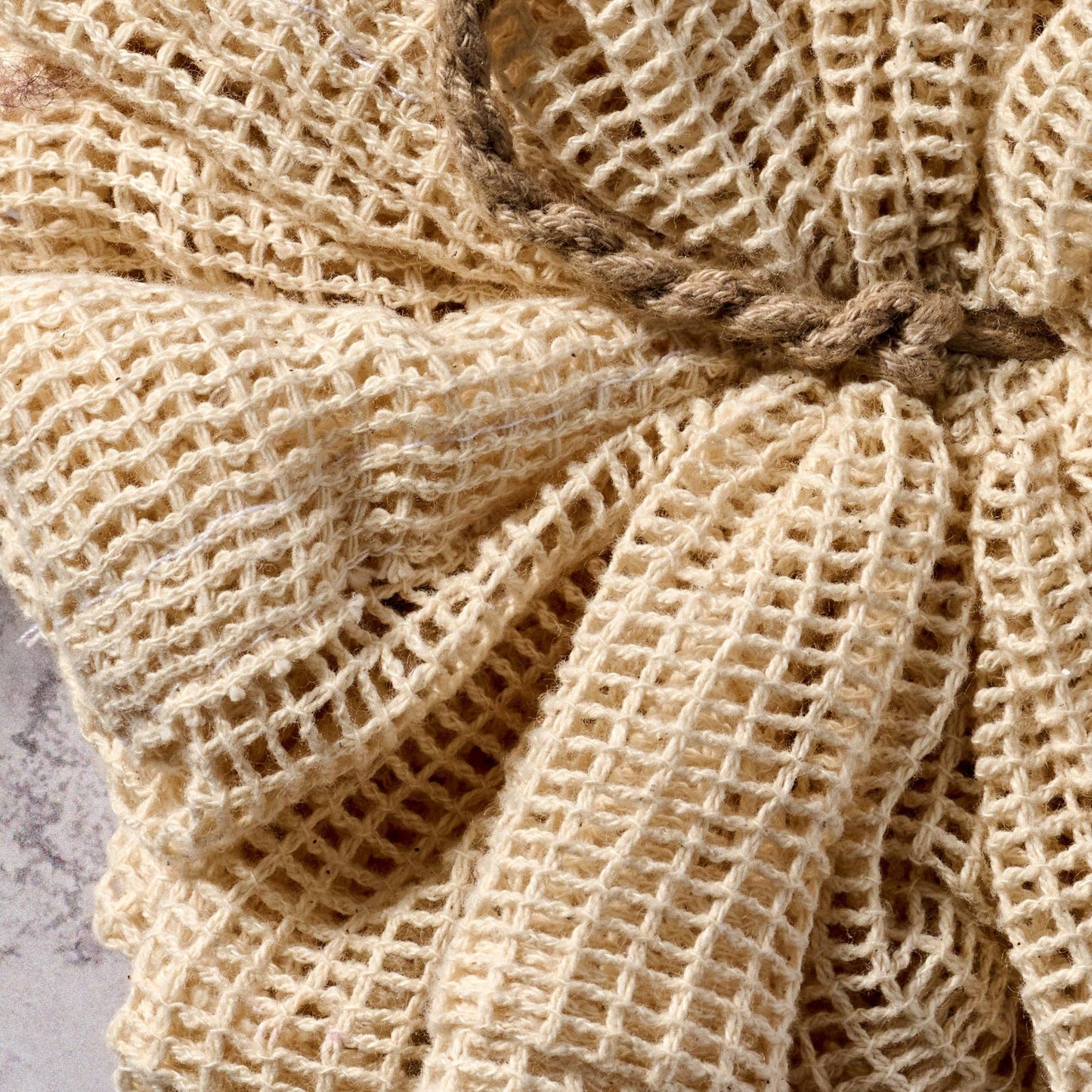 Organic Cotton Loofah Body Scrubber