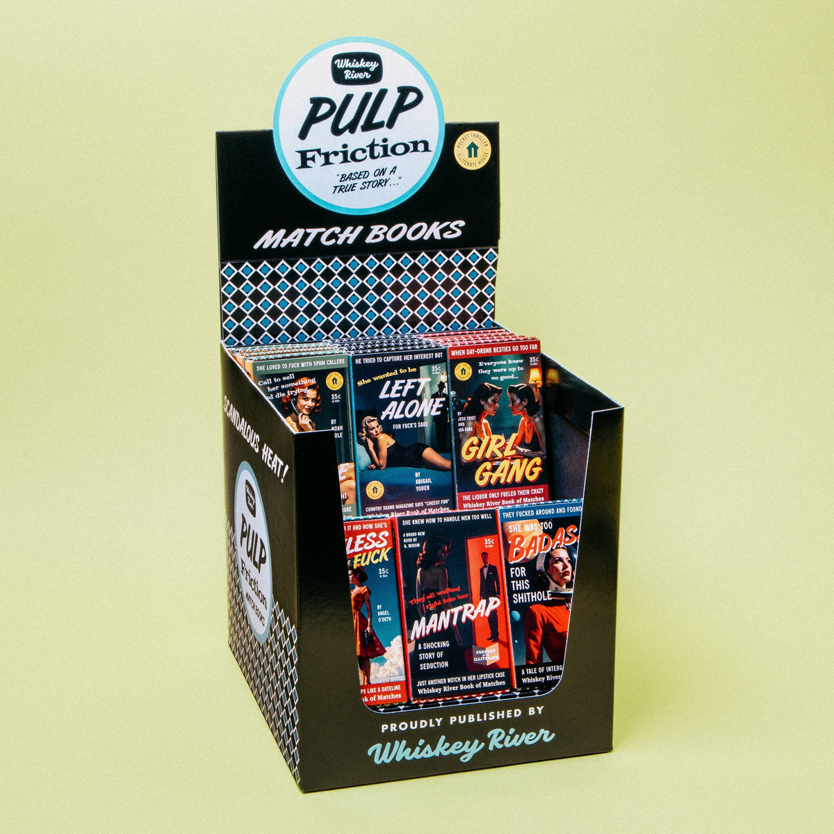 Reckless Pulp Friction Match Book