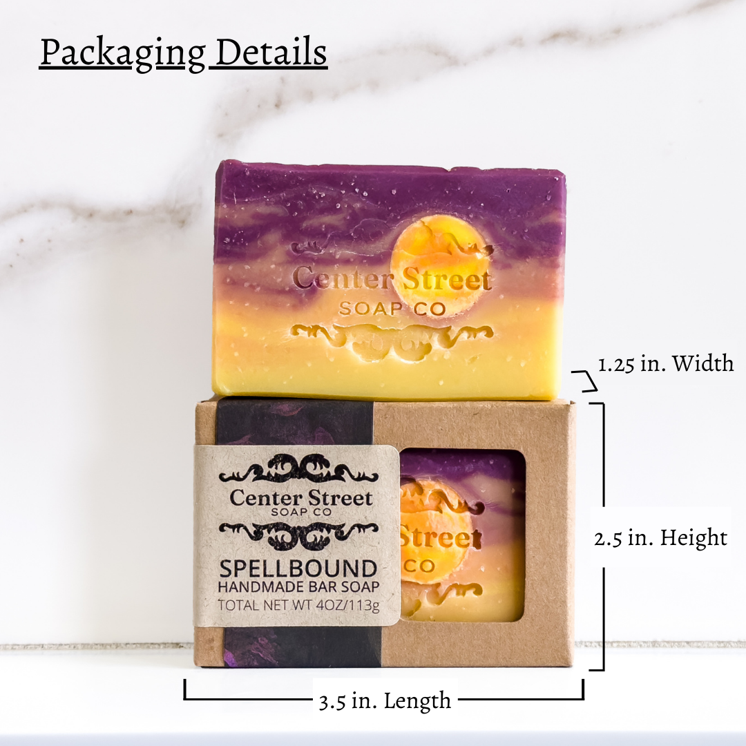 Spellbound Customizable Halloween Handmade Bar Soap - 4oz