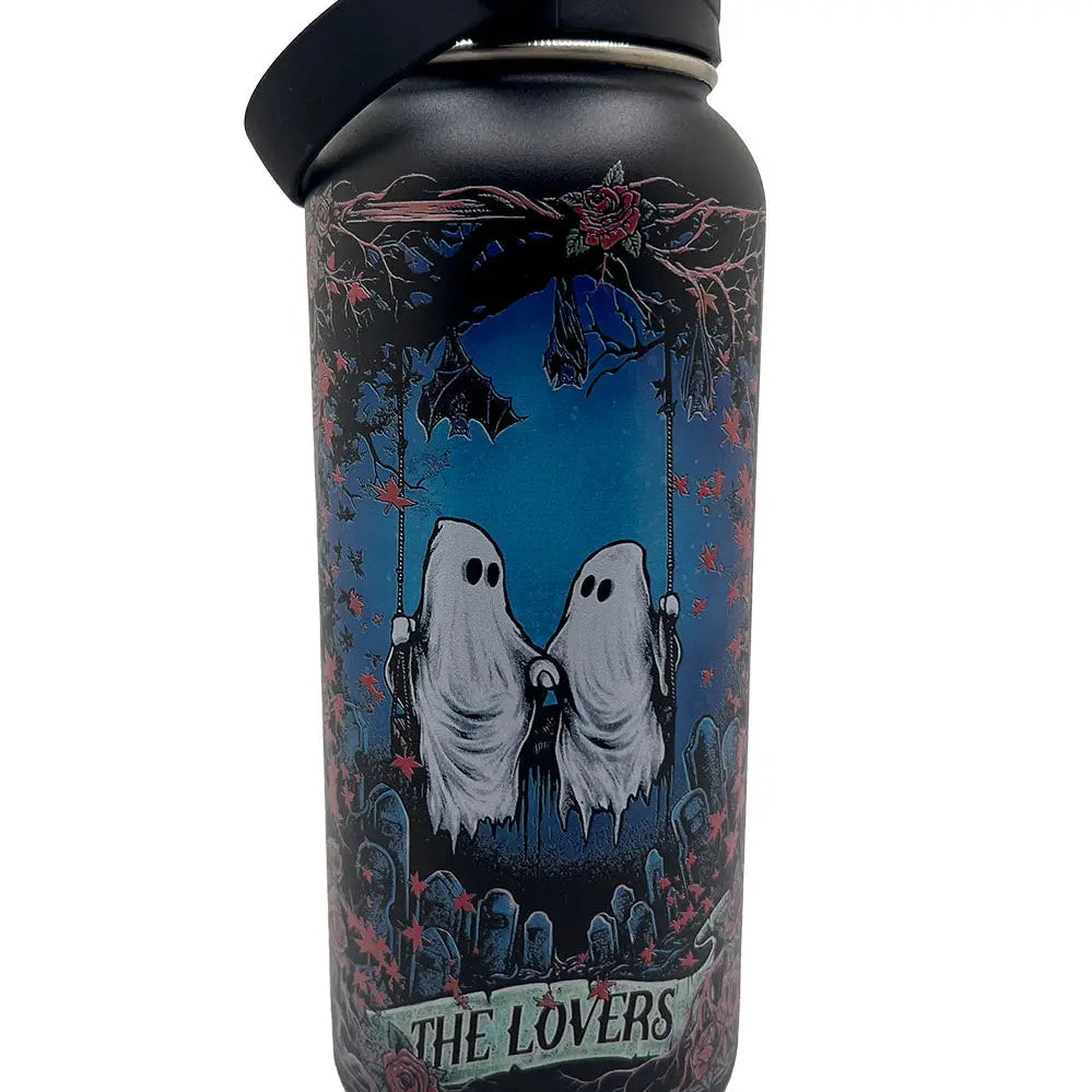 Ghost Love 32 Oz Water Bottle