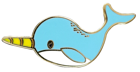 Narwhal Hard Enamel Pin