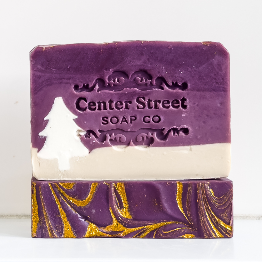 Starry Night Holiday Handmade Bar Soap - 4oz