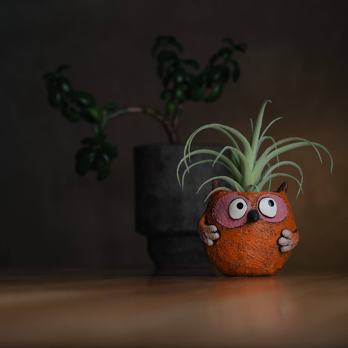 Hootie the Great Horned Owl Blobhouse Planter
