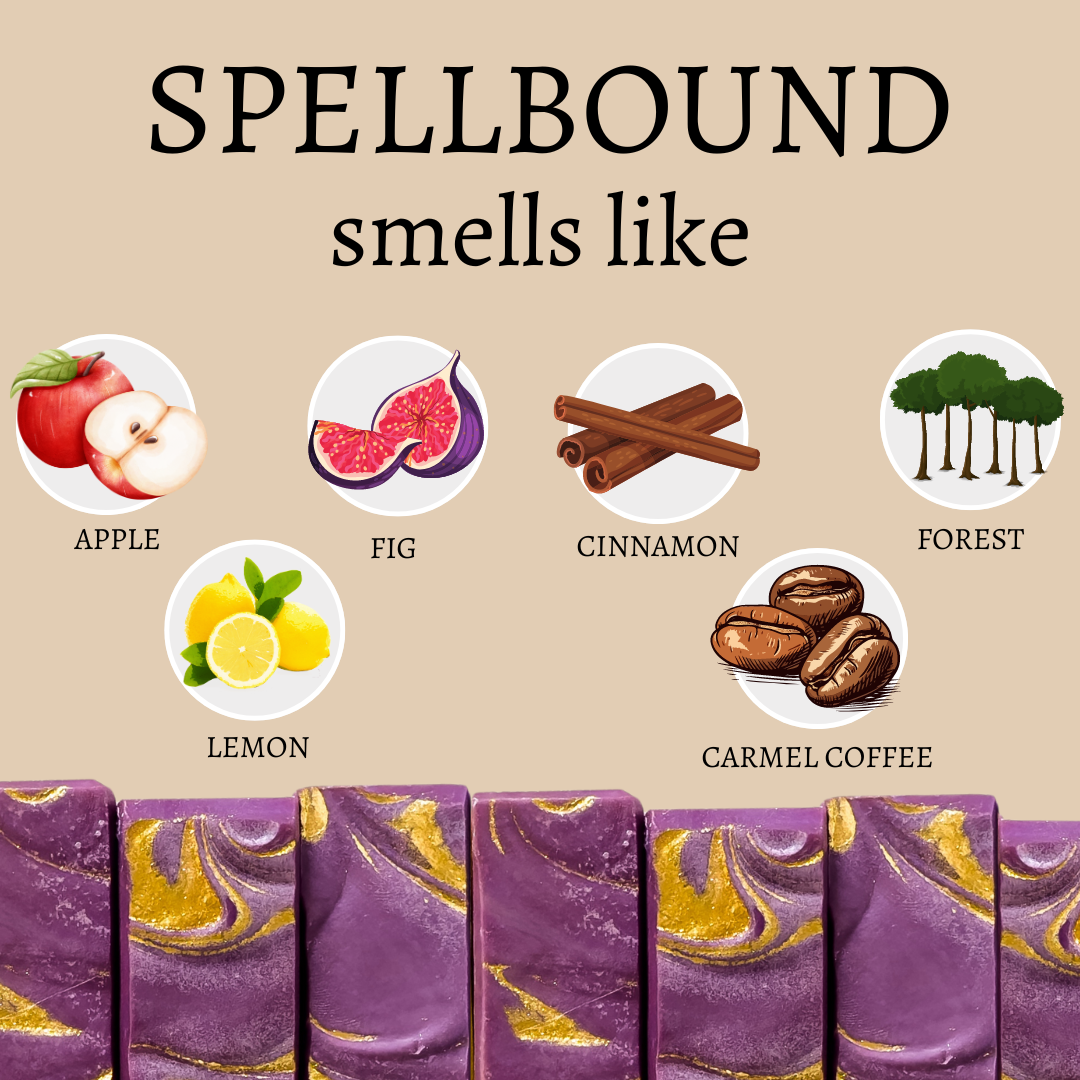 Spellbound Customizable Halloween Handmade Bar Soap - 4oz