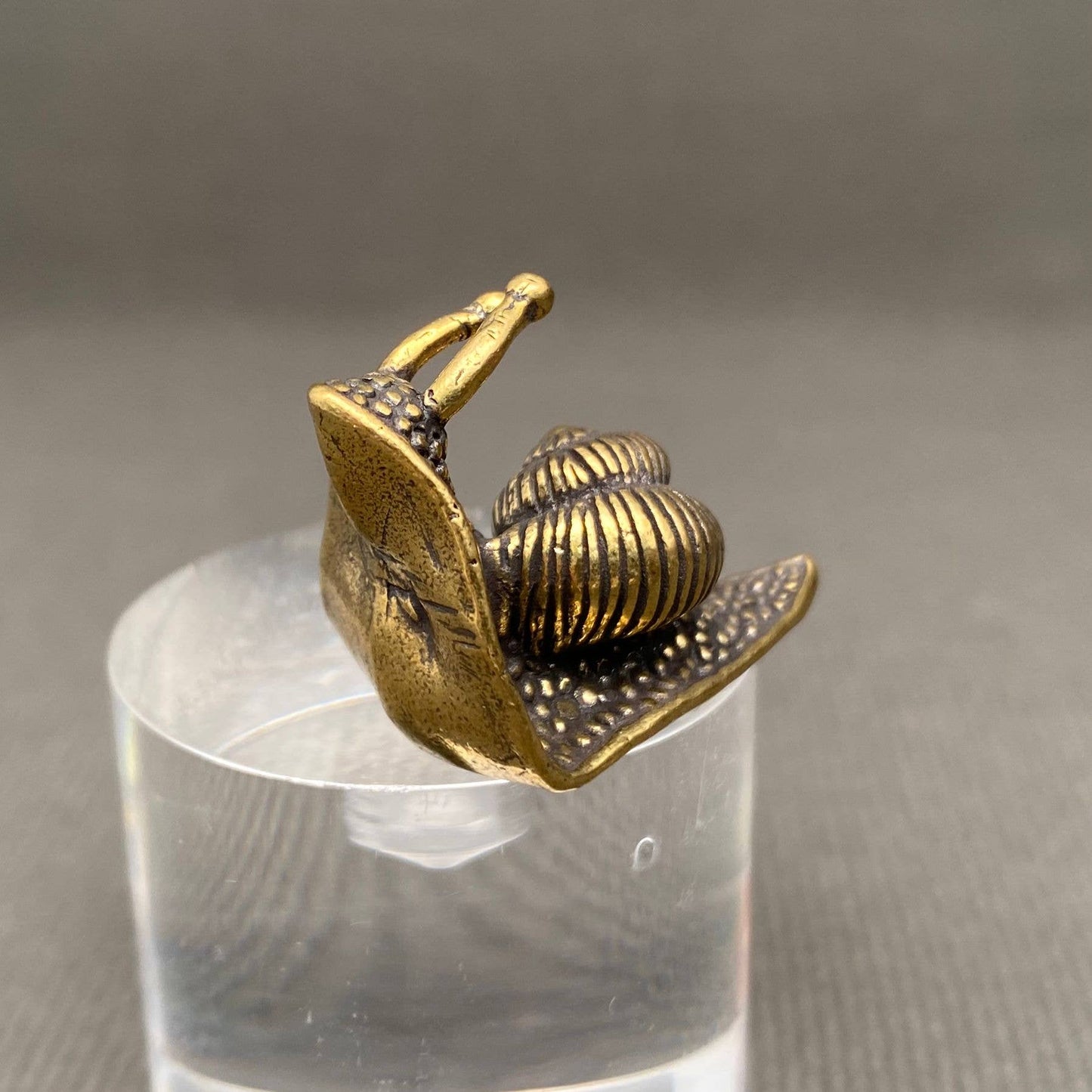 Brass Snail Figurine