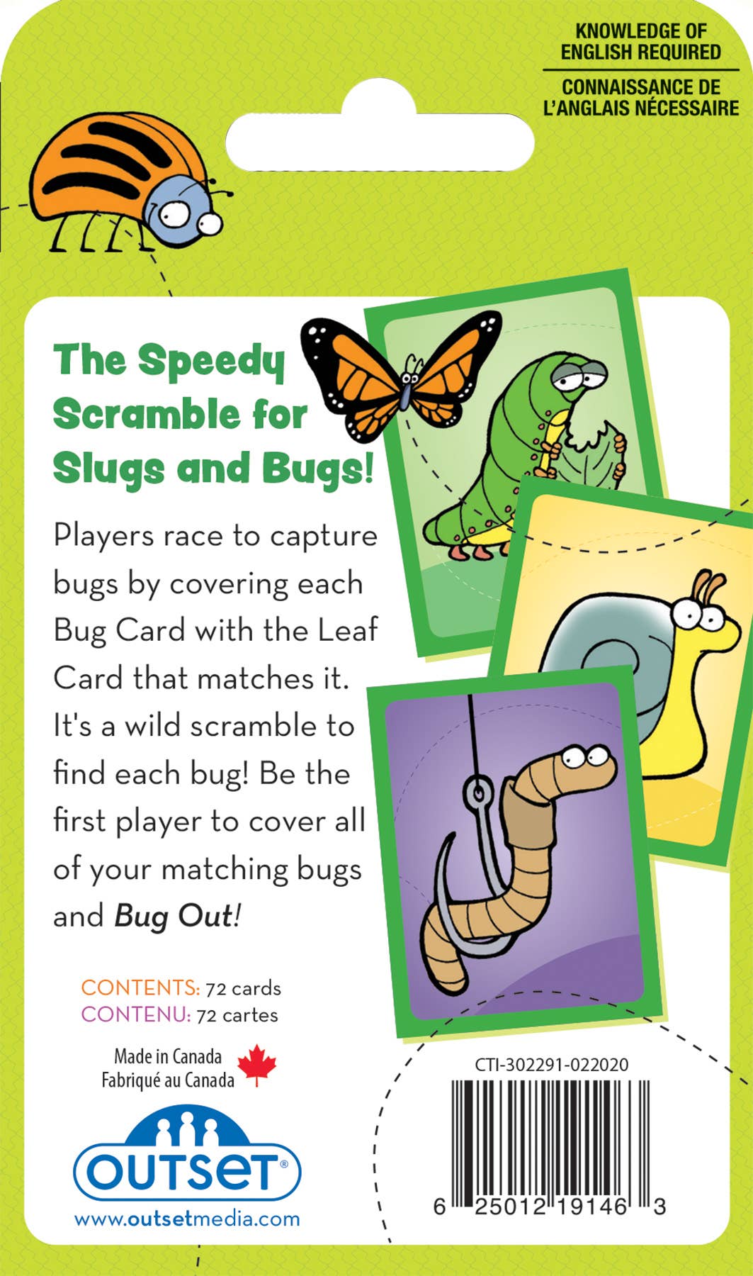 Bug Out Card Game