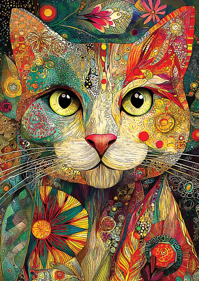 Artie the Cat 1000-Piece Puzzle