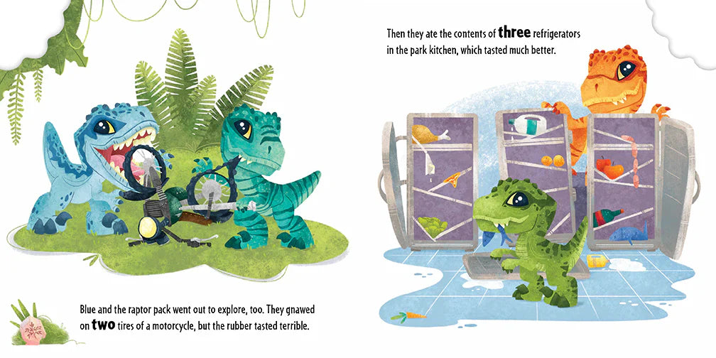Jurassic World: The Very Hungry Dinosaur (Board Book)