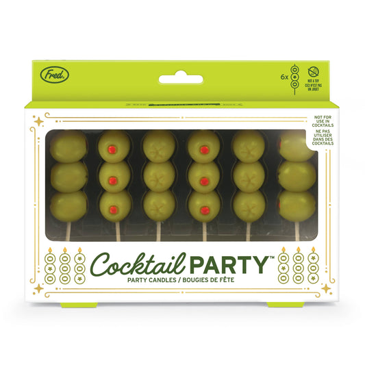 Cocktail Party Olive Candles