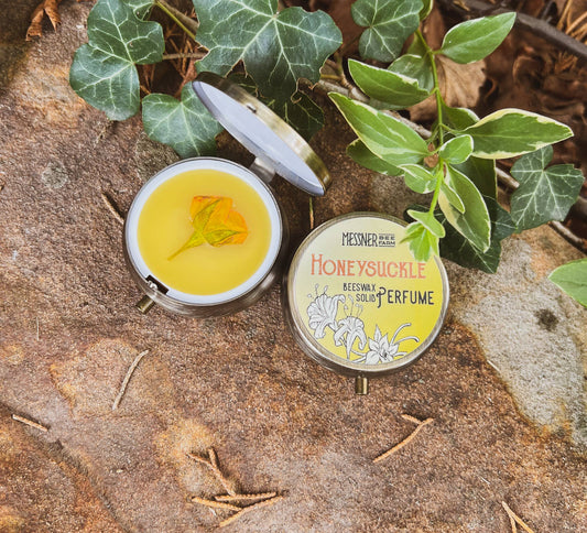 Solid Perfume - Honeysuckle - Handmade with Beeswax