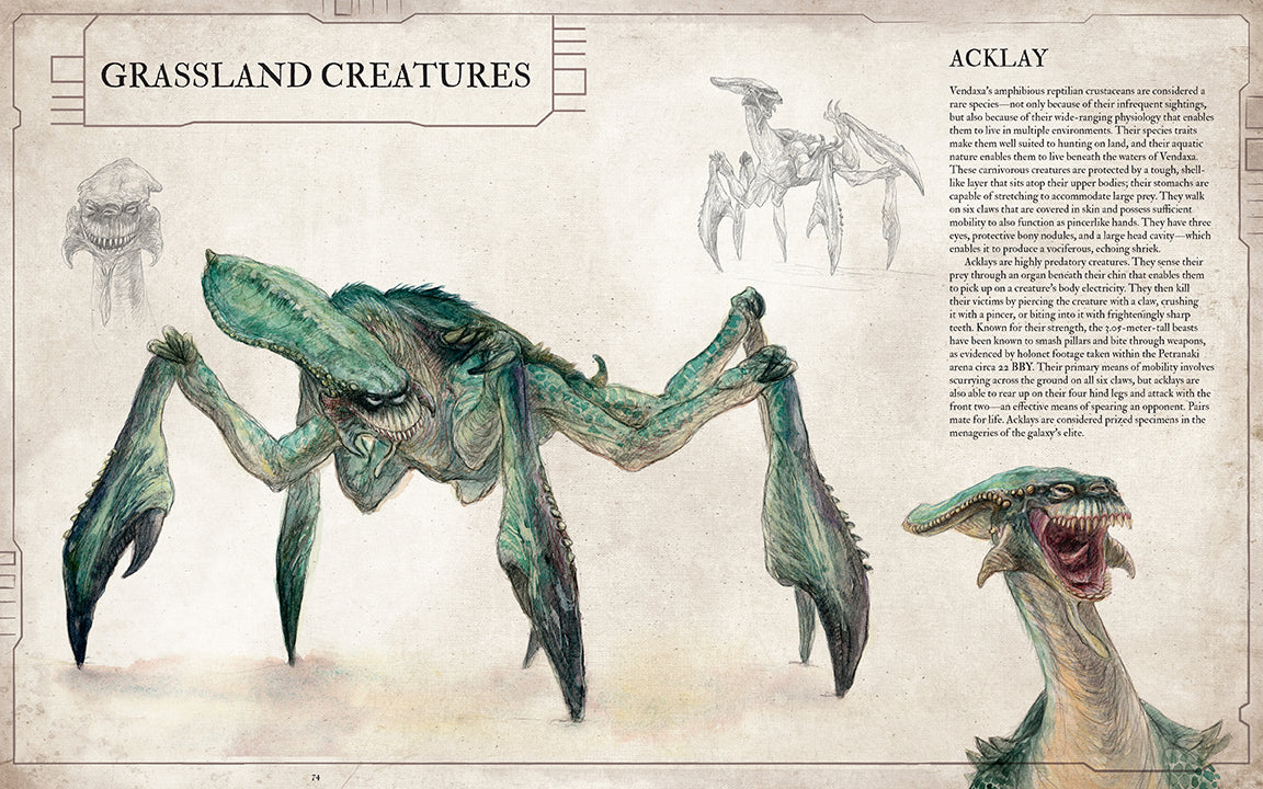 Star Wars Bestiary, Vol. 1 Creatures of the Galaxy