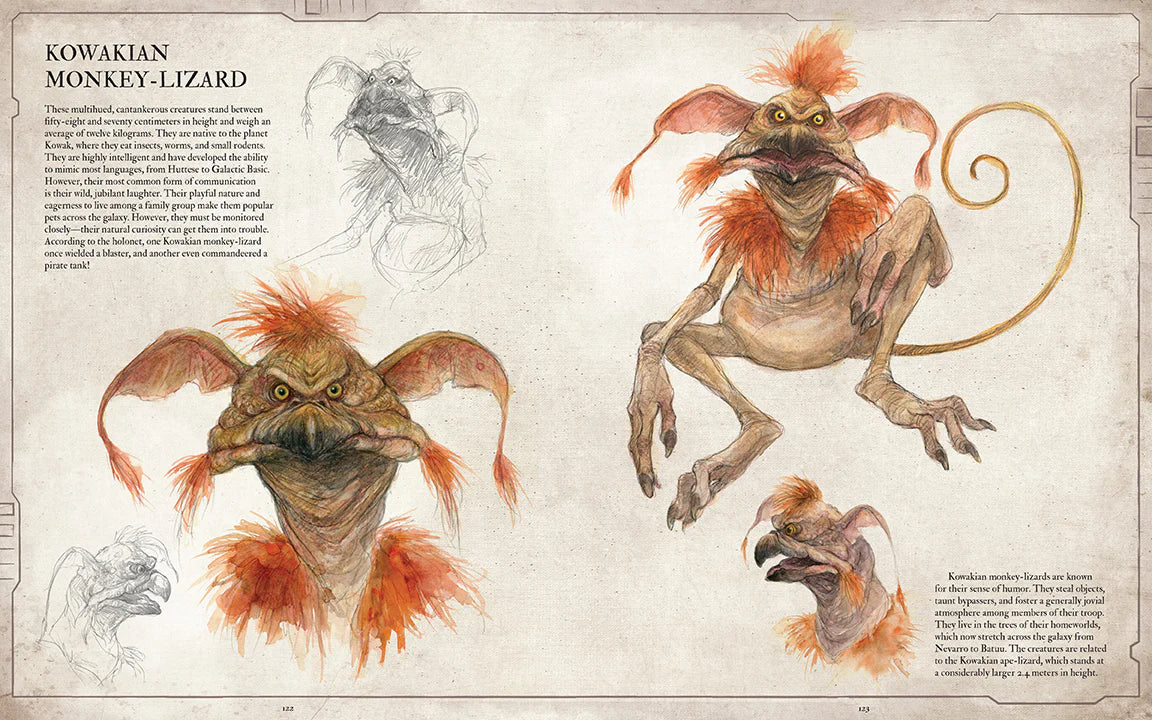 Star Wars Bestiary, Vol. 1 Creatures of the Galaxy