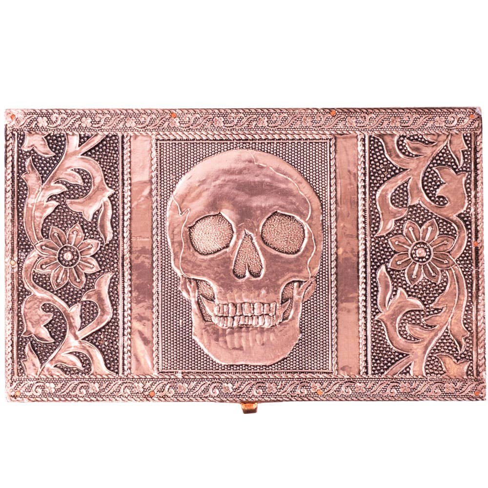 Skull Copper Box