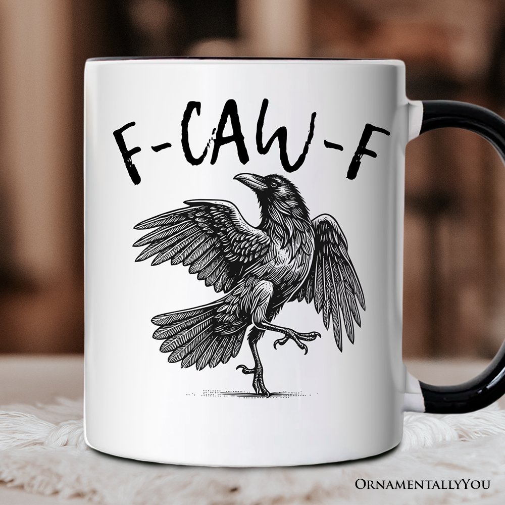 F-CAW-F Gothic Raven Mug