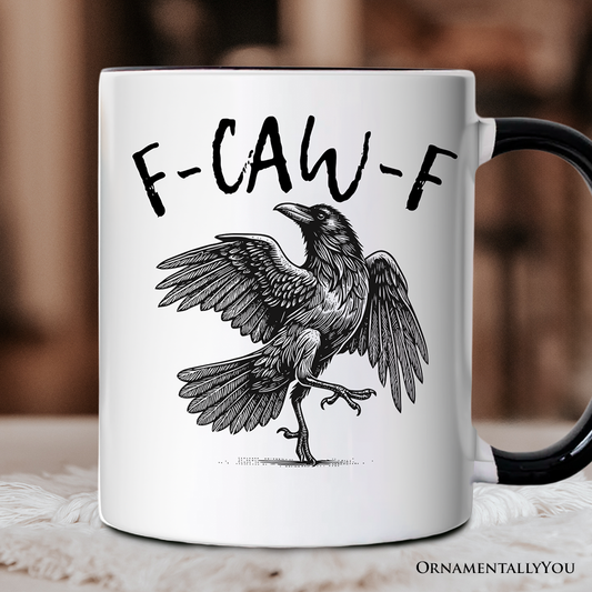 F-CAW-F Gothic Raven Mug