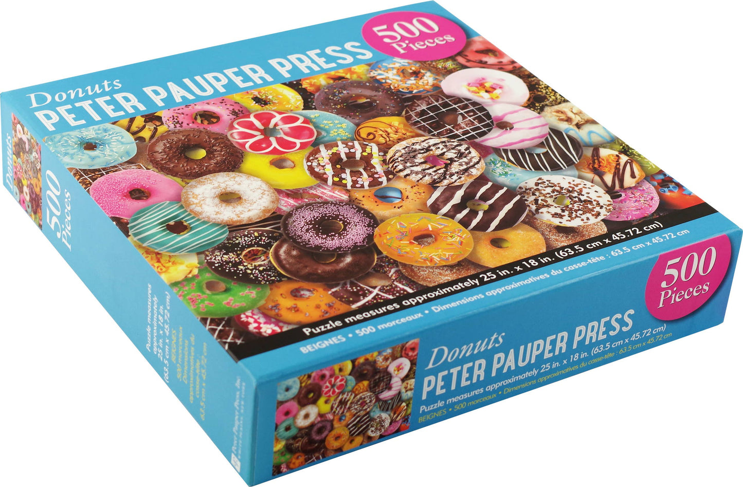 Donuts 500 Piece Jigsaw Puzzle