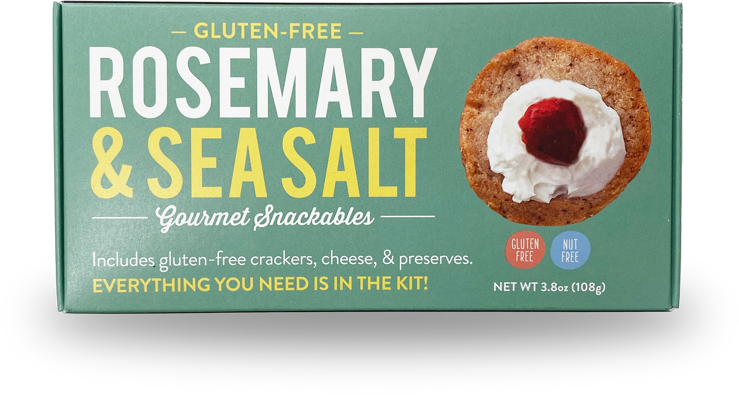 Snackable Gluten-Free Rosemary and Sea Salt