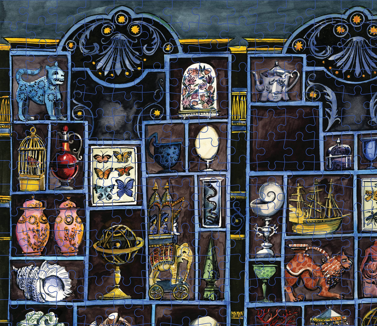 Murder Most Puzzling Death of a Collector 500-Piece Puzzle