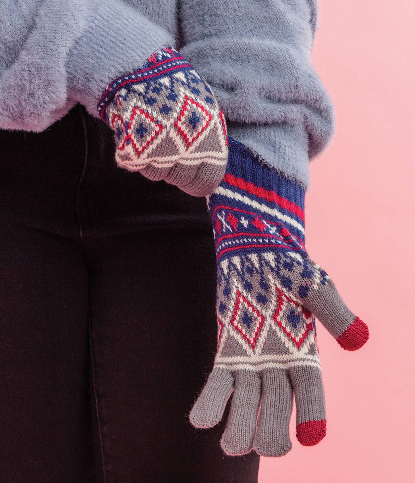 Britt's Knits Kid's Fair Isle Gloves