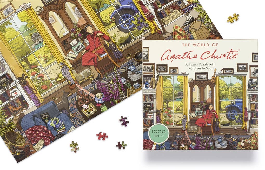 World of Agatha Christie 1000 Piece Puzzle