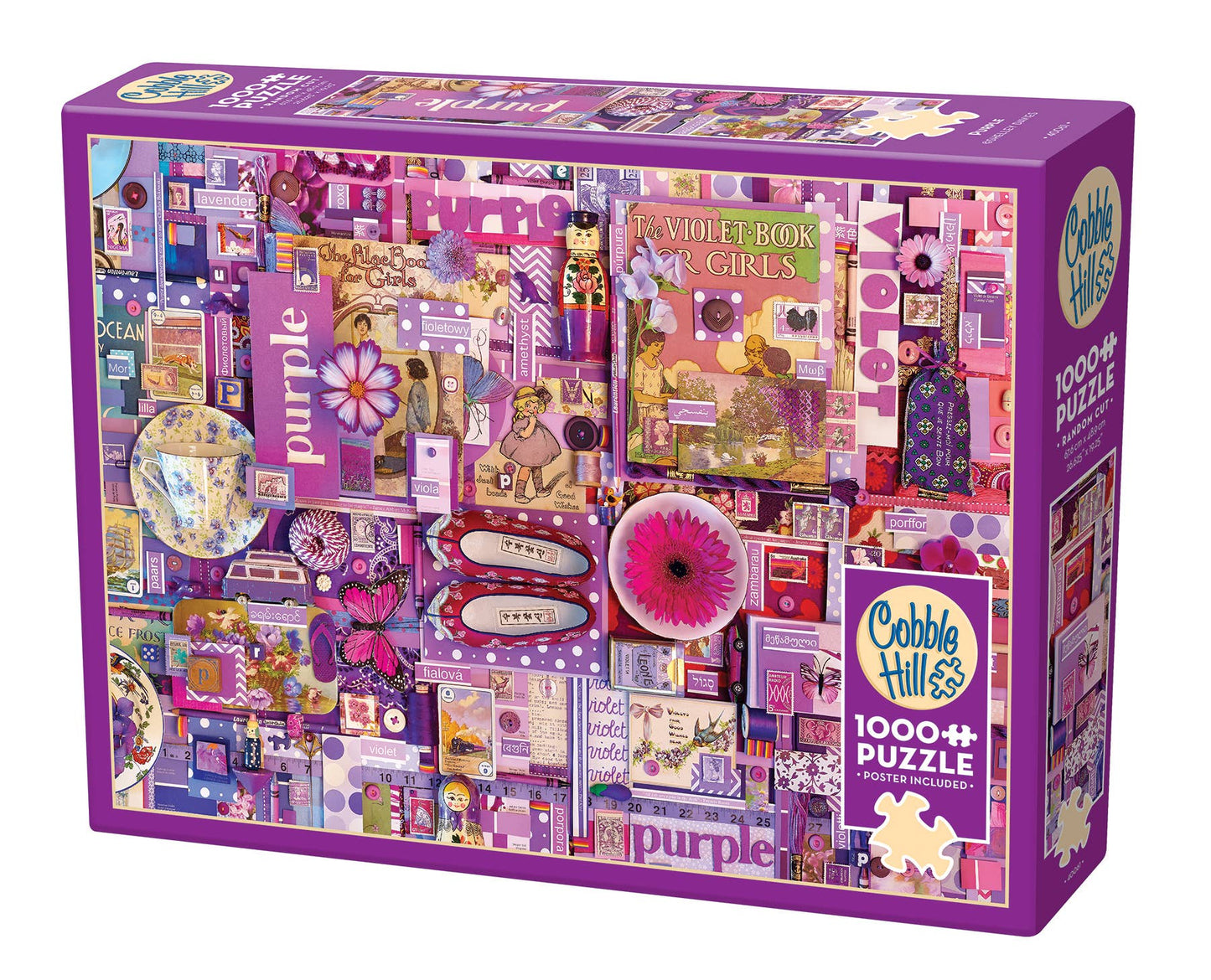 Purple 1000pc puzzle