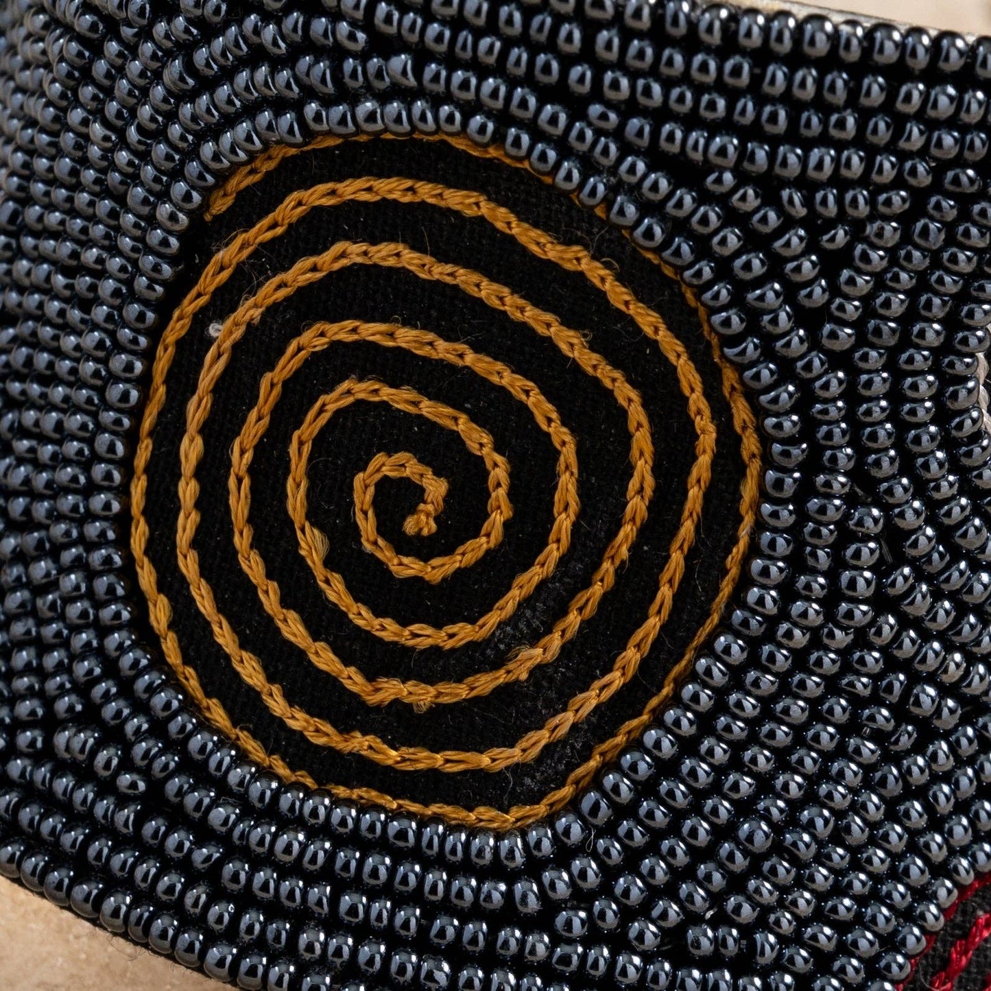 Chakkar Beaded Cuff Bracelet