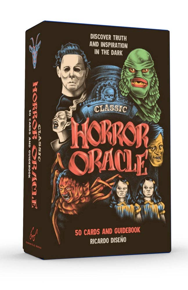 Box for 'Classic Horror Oracle' with horror-themed characters on a white background